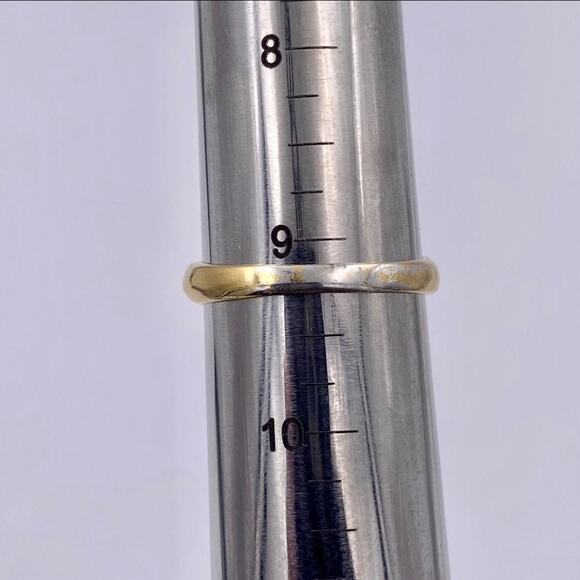 LIND 14K HGE Cubic Zirconia Vintage Costume Engagement Ring - Picture 4 of 16